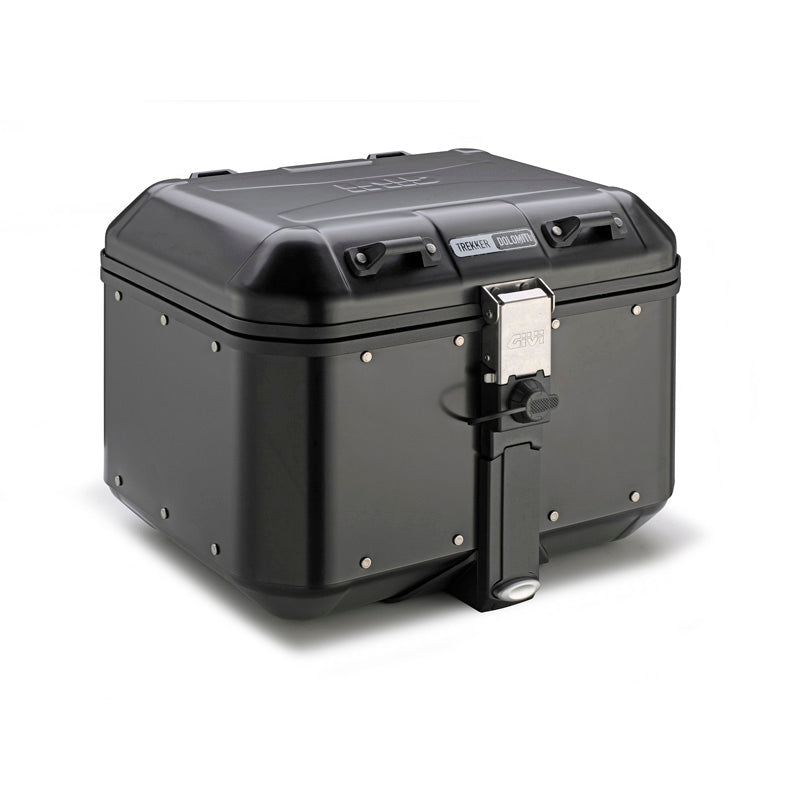 GIVI DLM46B DOLOMITI ALUMINIUM BLACK 46L Black - Driven Powersports