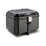 GIVI DLM46B DOLOMITI ALUMINIUM BLACK 46L Black - Driven Powersports
