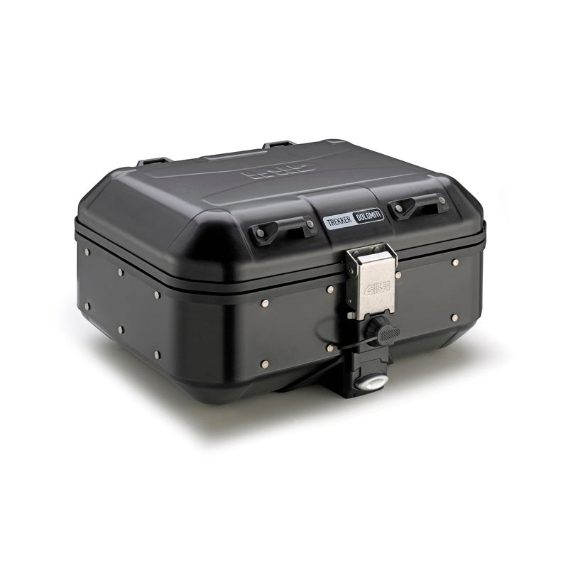 GIVI DLM30B DOLOMITI ALUMINIUM BLACK 30L Black - Driven Powersports
