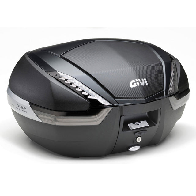 GIVI MONOKEY CASE V47NN TECH BLACK 47L Black - Driven Powersports