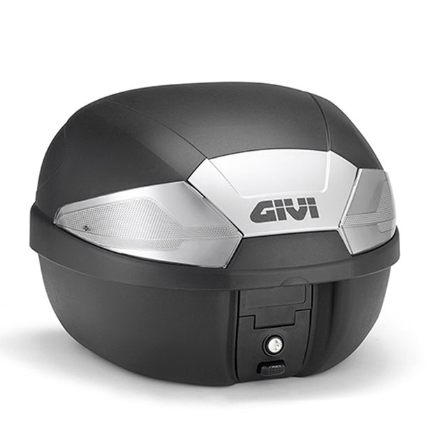 GIVI B29NT2 Tech Monolock Motorcycle Top Case, Matte Black/Smoke