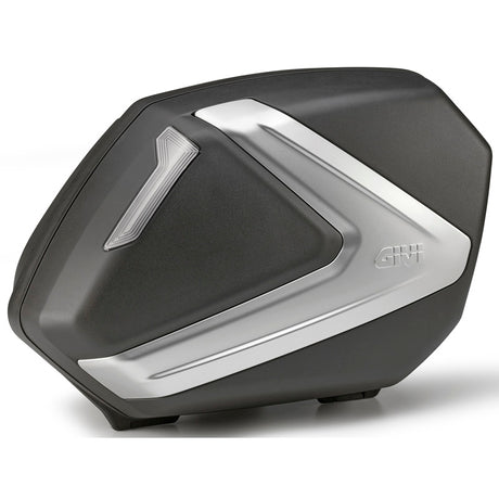 GIVI V37NT TECH MONOKEY SIDE BLACK/SILVER /2PCS Black - Driven Powersports