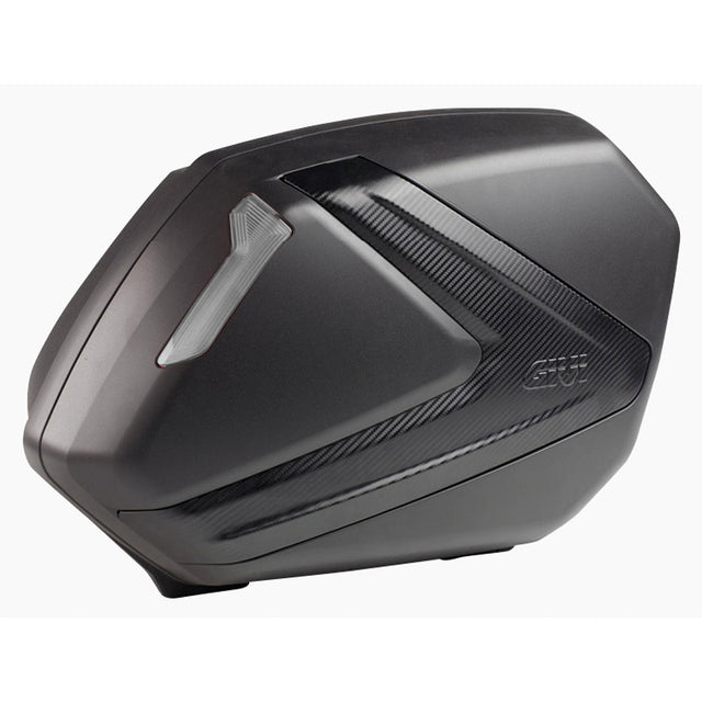 GIVI V37NNT TECH MONOKEY SIDE BLACK/CARBON /2PCS Black - Driven Powersports