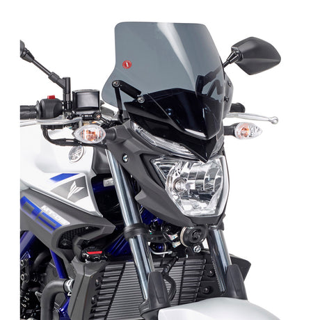 GIVI A2127 Smoked Windshield for Yamaha MT03