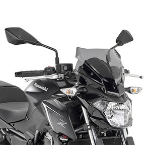 GIVI SMOKE WINDSCREEN KAWASAKI Z650 Smoke - Driven Powersports