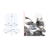 AIRFLOW CLEAR WINDSCREEN BMW F850GS Clear - Driven Powersports