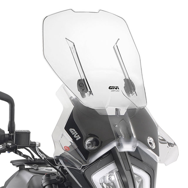 GIVI AF7711B Clear Airflow Windshield for KTM 390/790 ADV/R