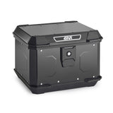 GIVI ALP44B ALPINA MONOLOCK ALUMINIUM BLACK 44L Black - Driven Powersports