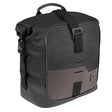 GIVI CRM102 Corium Motorcycle Saddlebag 16L, Black/Dark Brown