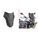 GIVI MATTE BLACK WINDSCREEN CRF1000L AFRICA TWIN /ADV Black - Driven Powersports