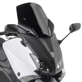 GIVI D2013BO Matte Black Sport Windshield for Yamaha XP500 TMAX (530)