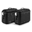 GIVI DLMK36B RESTYLED TREKKER DOLOMITI ALU BLACK /2PCS Black - Driven Powersports