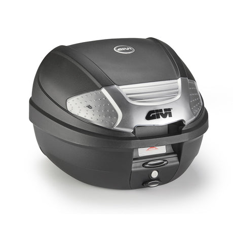 GIVI E300NT2B Tech Monolock Motorcycle Top Case, Matte Black/Smoke
