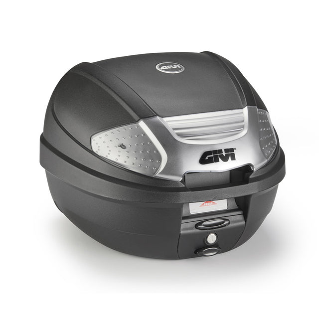 GIVI E300NT2B Tech Monolock Motorcycle Top Case, Matte Black/Smoke