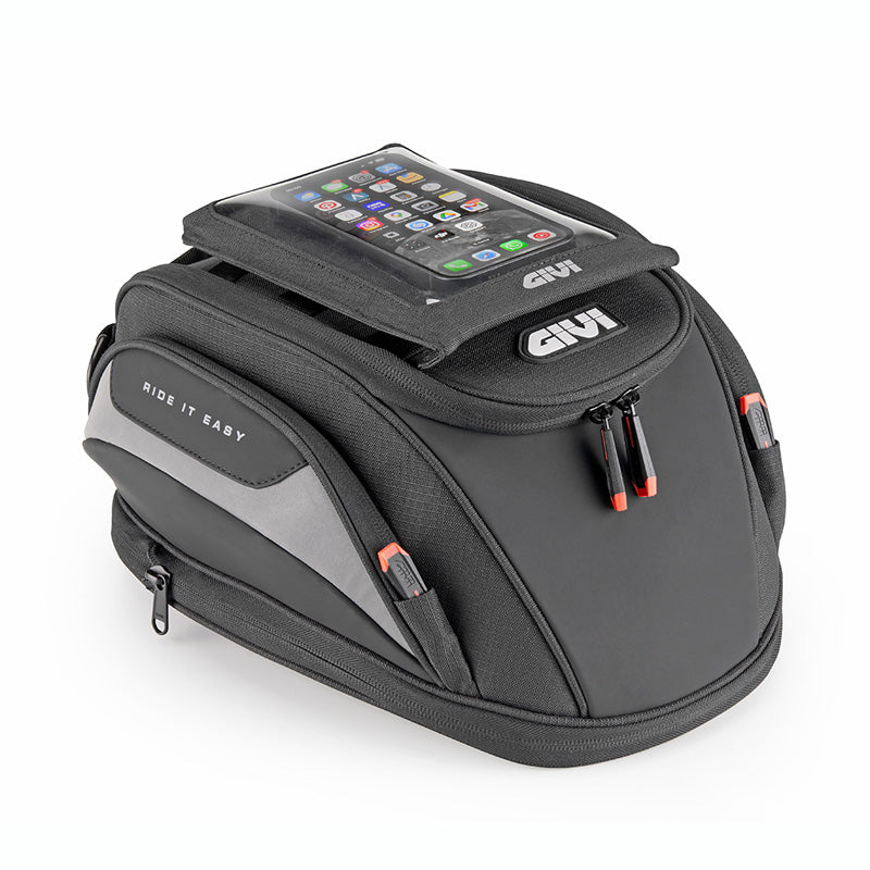 EASY03 Easy-T Tanklock Tank Bag - 16L - Black - Driven Powersports