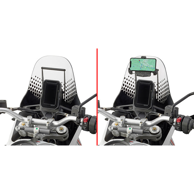 GIVI FB7414 Above Instrument Bracket for Ducati DesertX 937