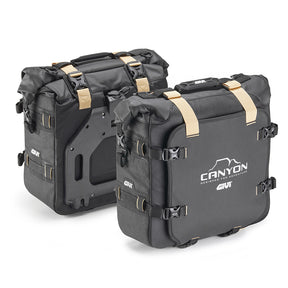 GIVI GRT720B Gravel-T Side Bag 25L, Black