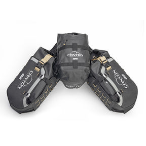 GIVI GRT721B Gravel-T Motorcycle Saddlebag 44L, Black
