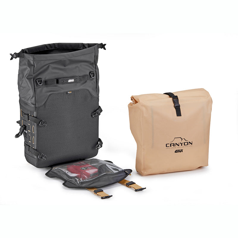GRT727 Gravel-T Side Bag - 25L - Black - Driven Powersports