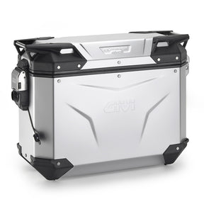 GIVI OBKEV37AAR Trekker Outback EVO Motorcycle Side Case 37L, Right, Anodized