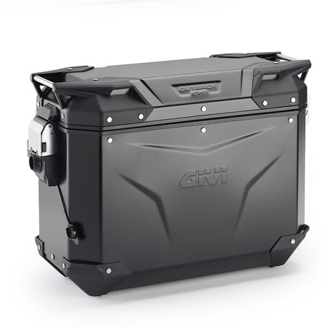 GIVI 37L OBKEV37BR TREKKER OUTBACK EVO BLACK RIGHT SIDE Black - Driven Powersports