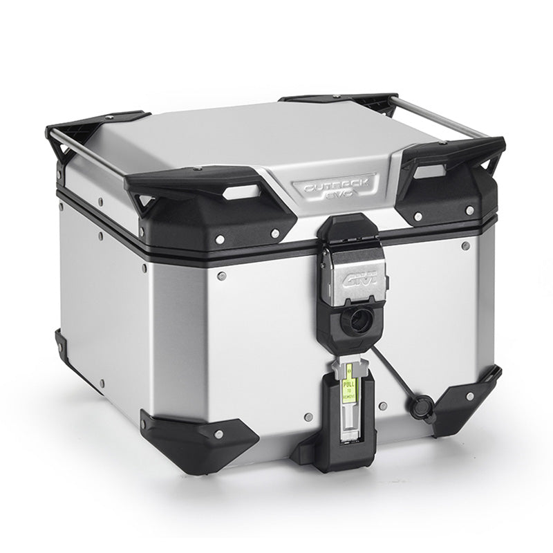 GIVI 42L TREKKER OUTBACK EVO OBKEV42AA TOP ANODISED - Driven Powersports