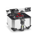 GIVI 42L TREKKER OUTBACK EVO OBKEV42AA TOP ANODISED - Driven Powersports