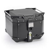 42L TREKKER OUTBACK EVO OBKEV42B TOP ALUMINIUM BLACK Black - Driven Powersports