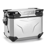 GIVI OBKEV48AAR Trekker Outback EVO Motorcycle Side Case 48L, Right, Anodized