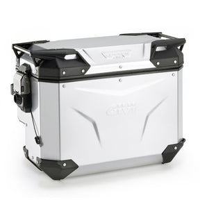 GIVI OBKEVS40AAR Trekker Outback EVO Smart Motorcycle Side Case 40L, Right, Anodized