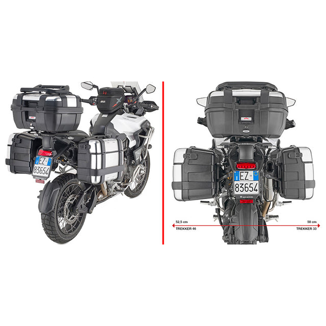 GIVI PLO6423MK PL Monokey Side Case Racks for Triumph Tiger 1200 GT/R.E.