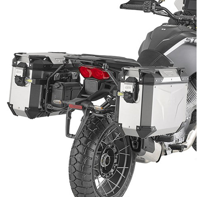 GIVI PLO8208CAM PL Cam-Side Side Case Racks for Moto Guzzi Stelvio 1000