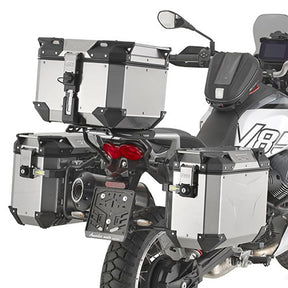 GIVI PLO8209CAM PL Cam-Side Side Case Racks for Moto Guzzi V85TT