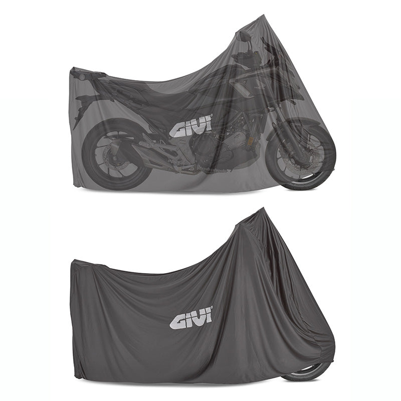 S204 Stretch Bike Cover - Black - Driven Powersports