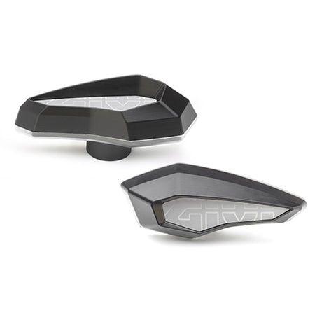 GIVI FRAME SLIDERS BLACK/GREY Black/Grey - Driven Powersports