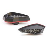 GIVI FRAME SLIDERS BLACK/RED Black/Red - Driven Powersports
