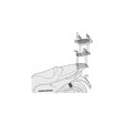 GIVI SR6701 Monolock Top Case Rack for Aprilia Scarabeo 125/200
