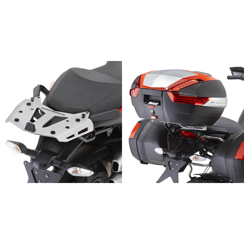 GIVI SRA7401 Monokey Top Case Rack for Ducati Multistrada 1200