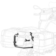 GIVI PL2119 Monokey Side Case Racks for Yamaha XT1200 Super Tenere