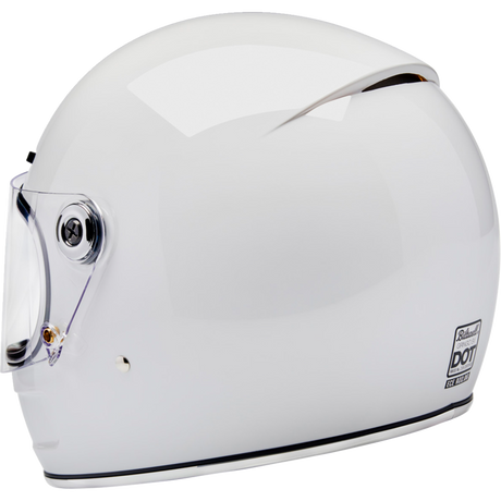BILTWELL HELMET GRINGO SV Gloss White Back - Driven Powersports