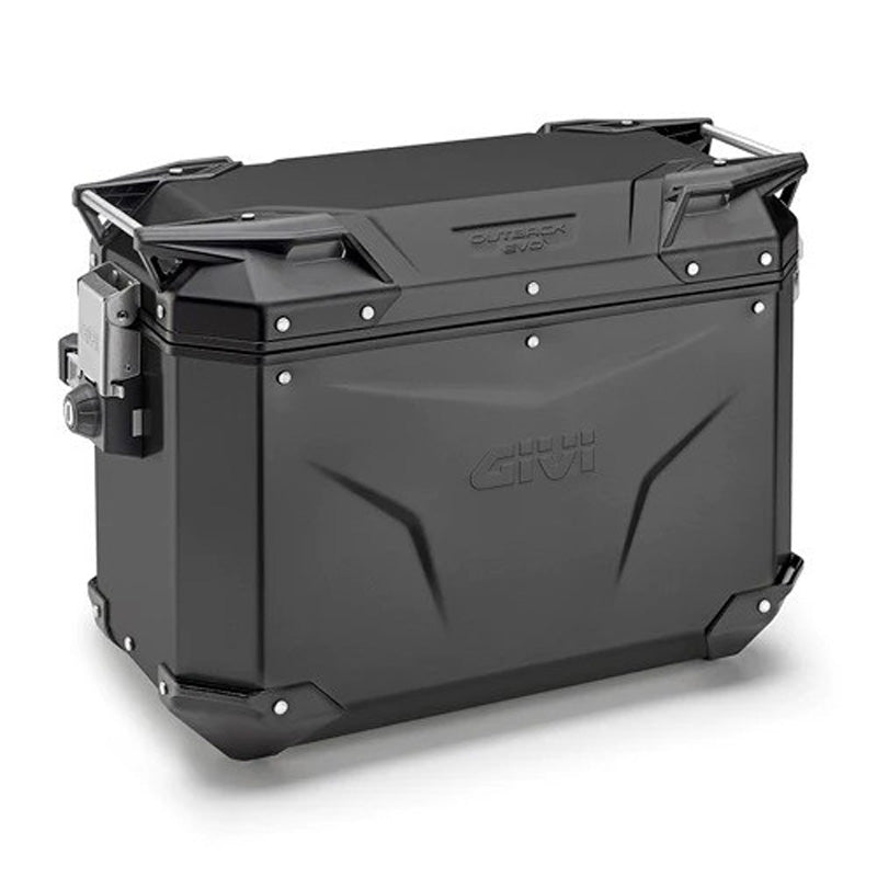 GIVI 48L OBKEV48BR TREKKER OUTBACK EVO BLACK RIGHT SIDE Black - Driven Powersports