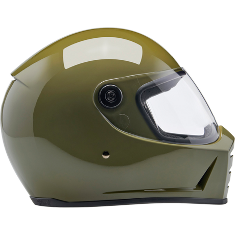 BILTWELL LANE SPLITTER ECE 22.06 Olive Green Right Side - Driven Powersports