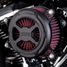 VANCE & HINES 91-22 AIR CLEANER V02X BWKL Application Shot - Driven Powersports