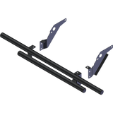KFI PRODUCTS REAR BUMPER - - HONDA (101935) Black Front - Driven Powersports