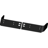 KFI PRODUCTS PLOW CURB GUARDS Black Front - Driven Powersports