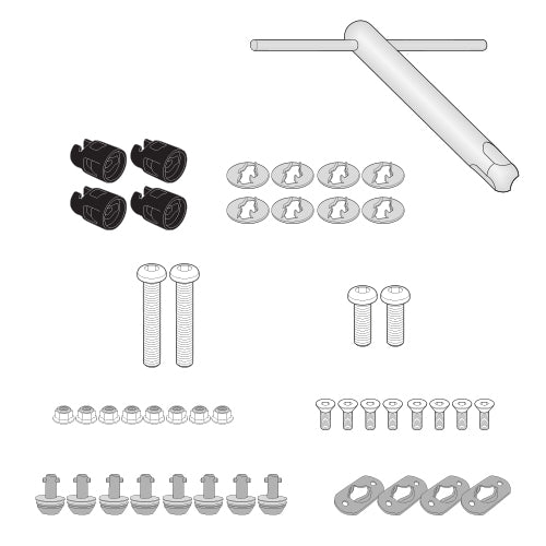 GIVI 08RKIT Rapid Release Kit