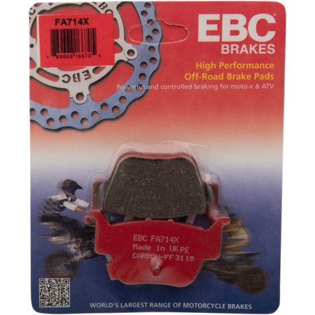 EBC BRAKE PAD EBC FA714X Front - Driven Powersports