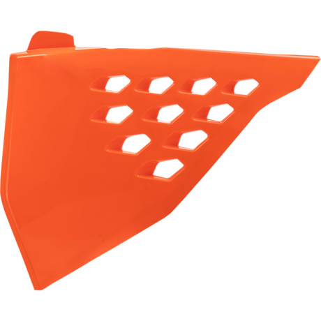 ACERBIS AIRBOX COVER VENT KTM Orange Front - Driven Powersports