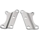 DRAG SPECIALTIES 84-03 MOTOR MOUNT PLATES CHROME (PR) Front - Driven Powersports