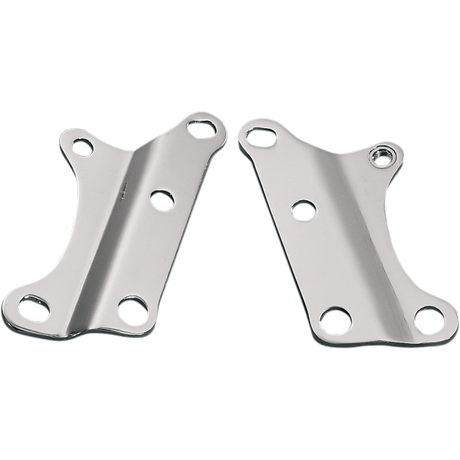 DRAG SPECIALTIES 84-03 MOTOR MOUNT PLATES CHROME (PR) Front - Driven Powersports